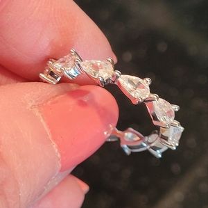 SOLD ELEWHERE Swarovski Zirconia Eternity Ring NWOT